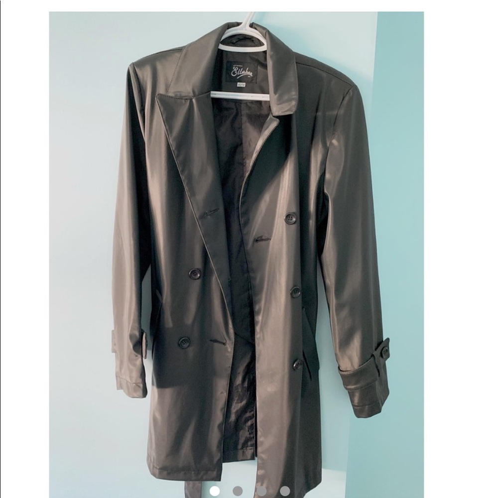 [2 for $40] Vintage Black Trench coat